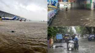 Cyclone Michaung: Water filled from road to airport in Chennai, See Photos