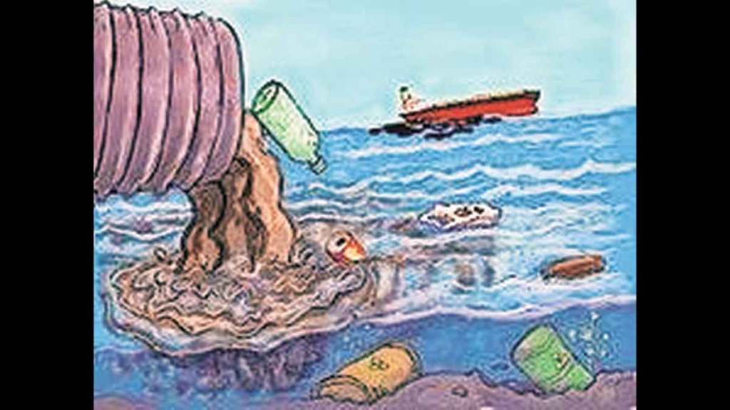 Plastic pollution in the ocean