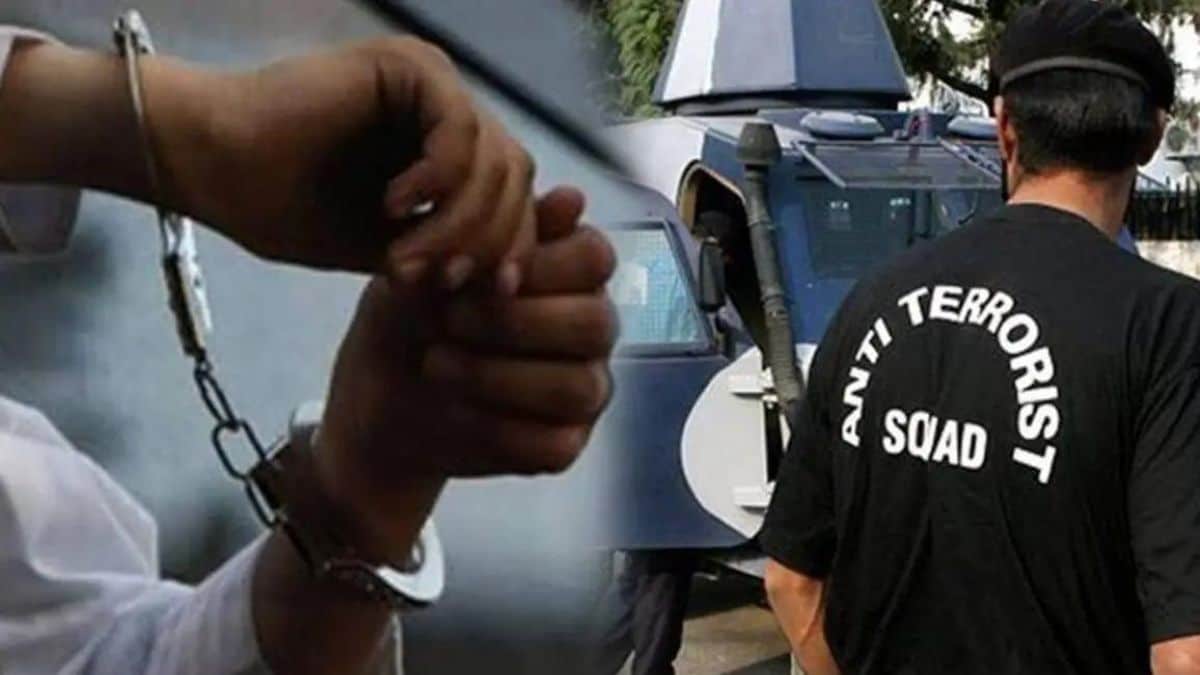 couple was living in India illegally anti-terror squad action