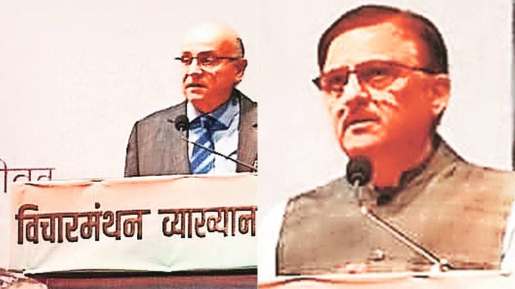 supreme court justice abhay oak lecture on liberty and the constitution in thane