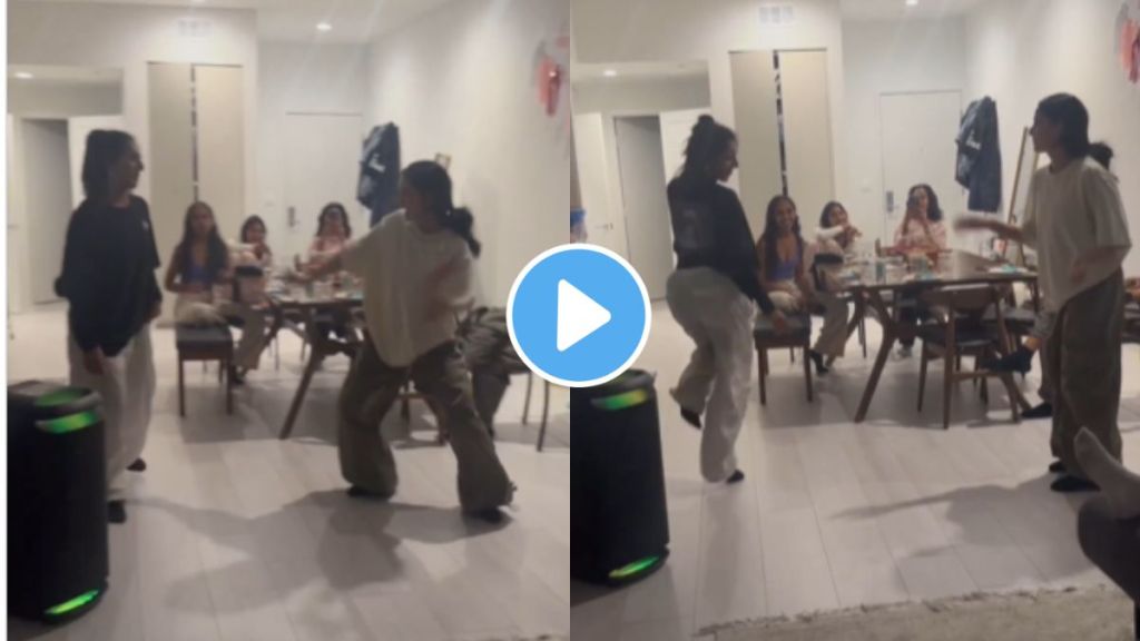 two young girls dance battle video goes viral on bollywood song social media