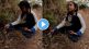 6 years old child told the reason why she is collecting soil at starting point of fort emotional video goes viral