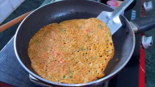 Gavhachya Pithache Dhirde recipe