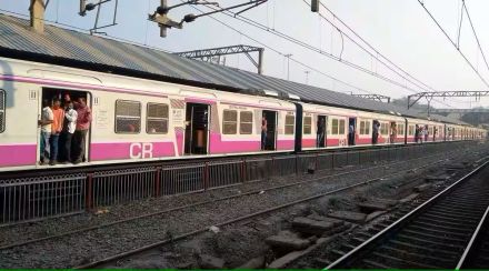 nerul kharkopar local train speed 105 km per hour
