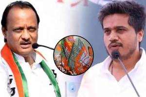 rohit pawar ajit pawar bjp