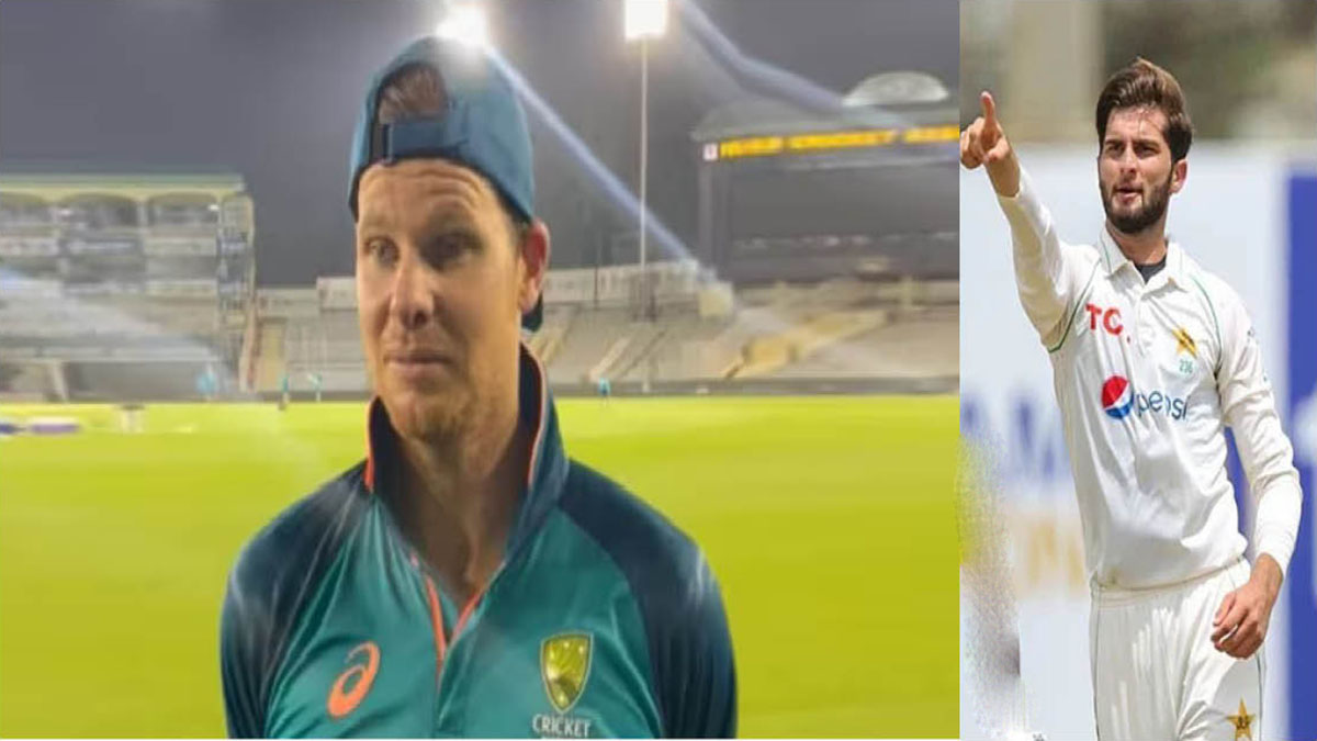 AUS vs PAK 1st Test: पाकिस्तानविरुद्धच्या सामन्यादरम्यान स्टीव्ह स्मिथचे सूचक विधान; म्हणाला, “शाहीन आफ्रिदी हा नेहमीच…”