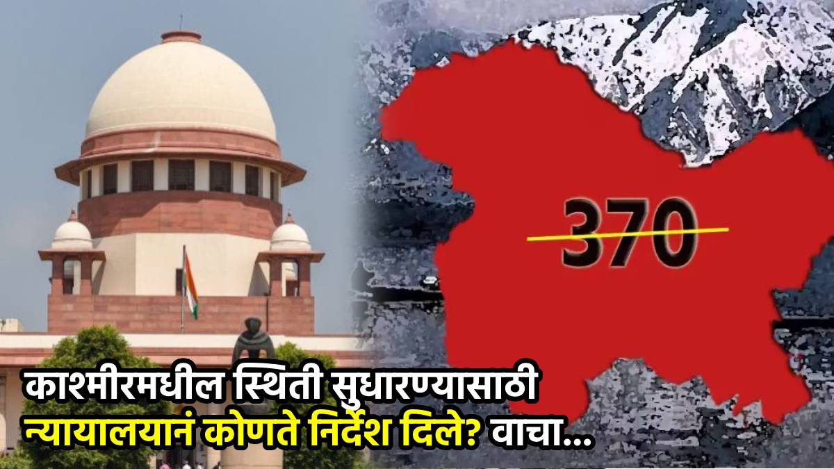 SC Verdict on Article 370 Abrogation in Marathi