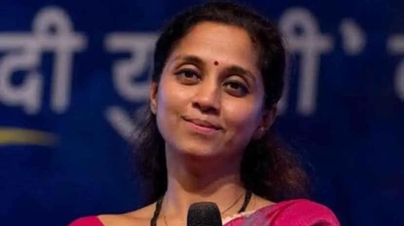 Reaction of MP Supriya Sule on the results of the assembly elections