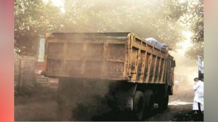 Transportation of sand cement gravel by trucks dumpers and rotary mixers near under-construction buildings will start in open mode