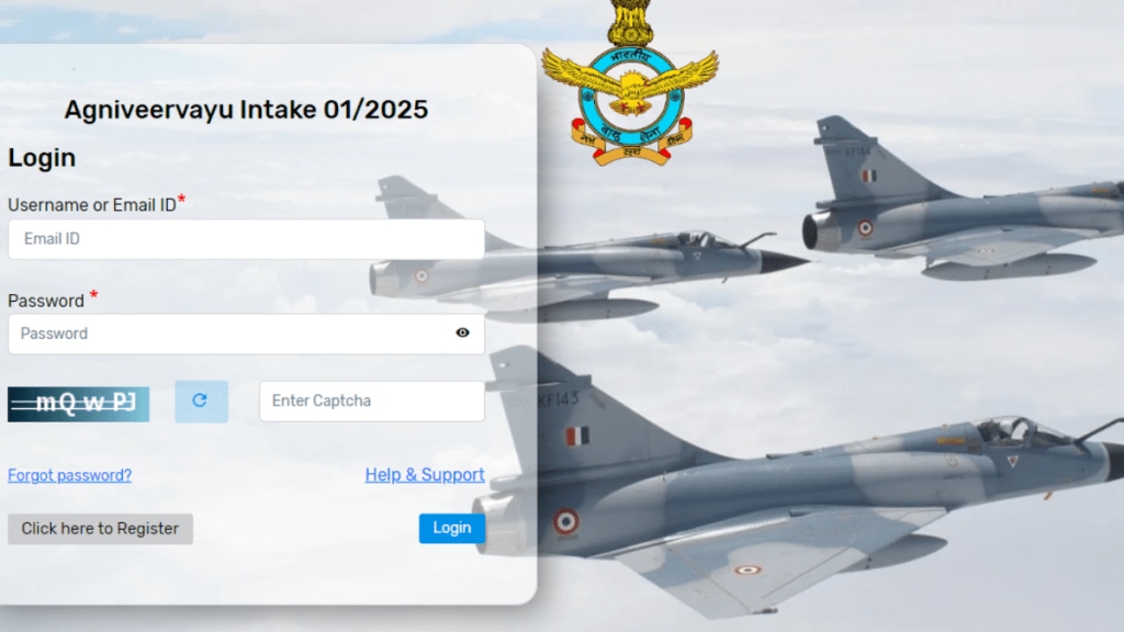 IAF Agniveervayu Recruitment 2024 Registration begins link here