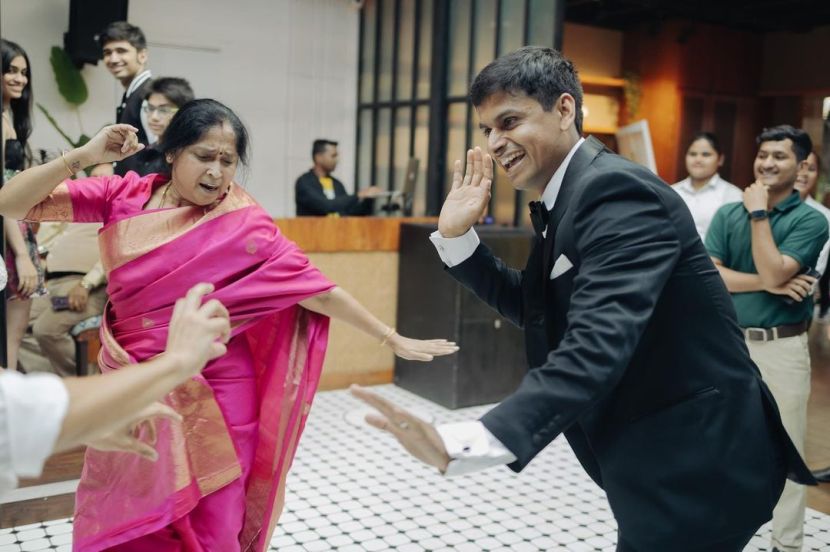 Ira Khan Mother-In-Law Nauvari Saree