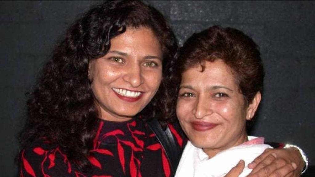 Kavita Lankesh and Gauri Lankesh