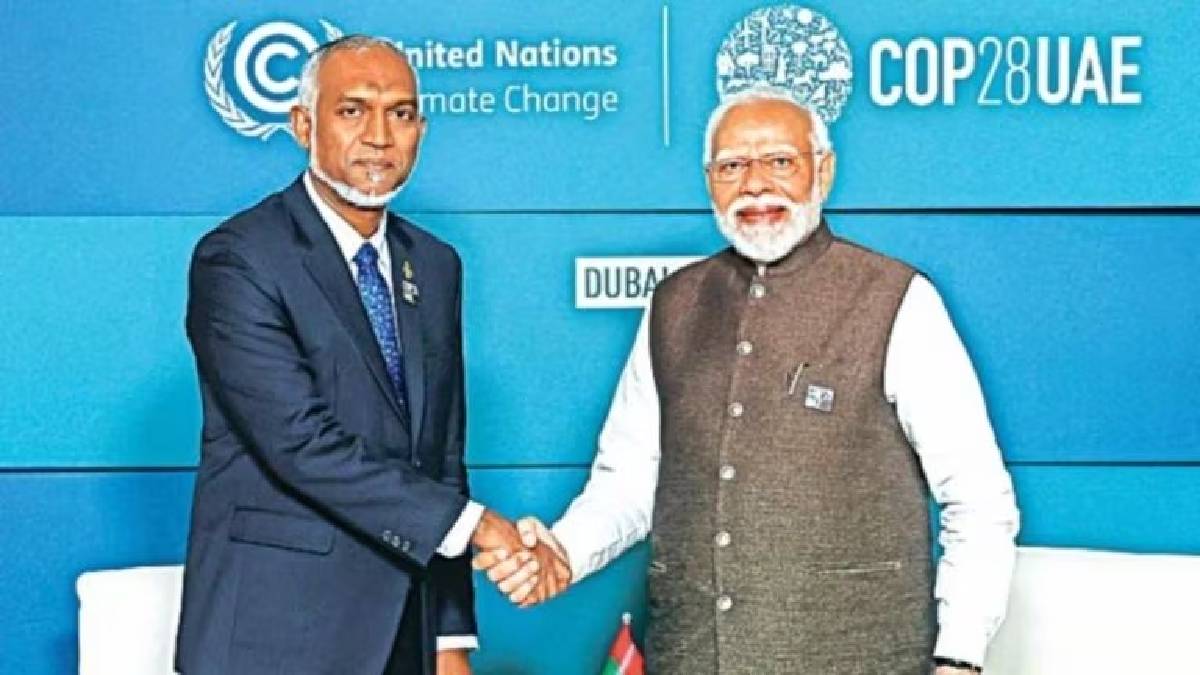 Narendra Modi - Mohamed Muizzu