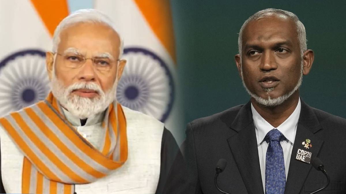 Narendra Modi vs mohamed muizzu