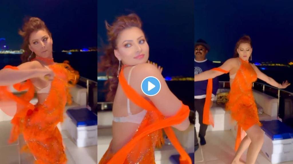 urvashi rautel dance on mother birthday party video viral