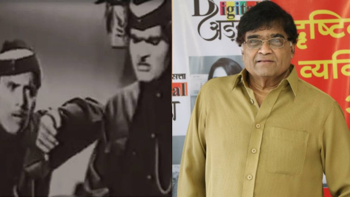 Why did ashok saraf take a break of four years before Pandu Havaldar movie