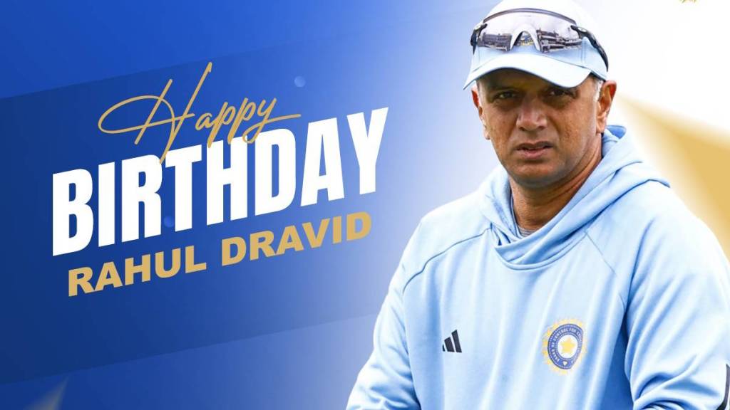 Rahul Dravid 51st Birthday