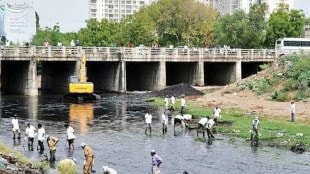 nagpur Pora river pollution free river river pollution abatement project Tender process