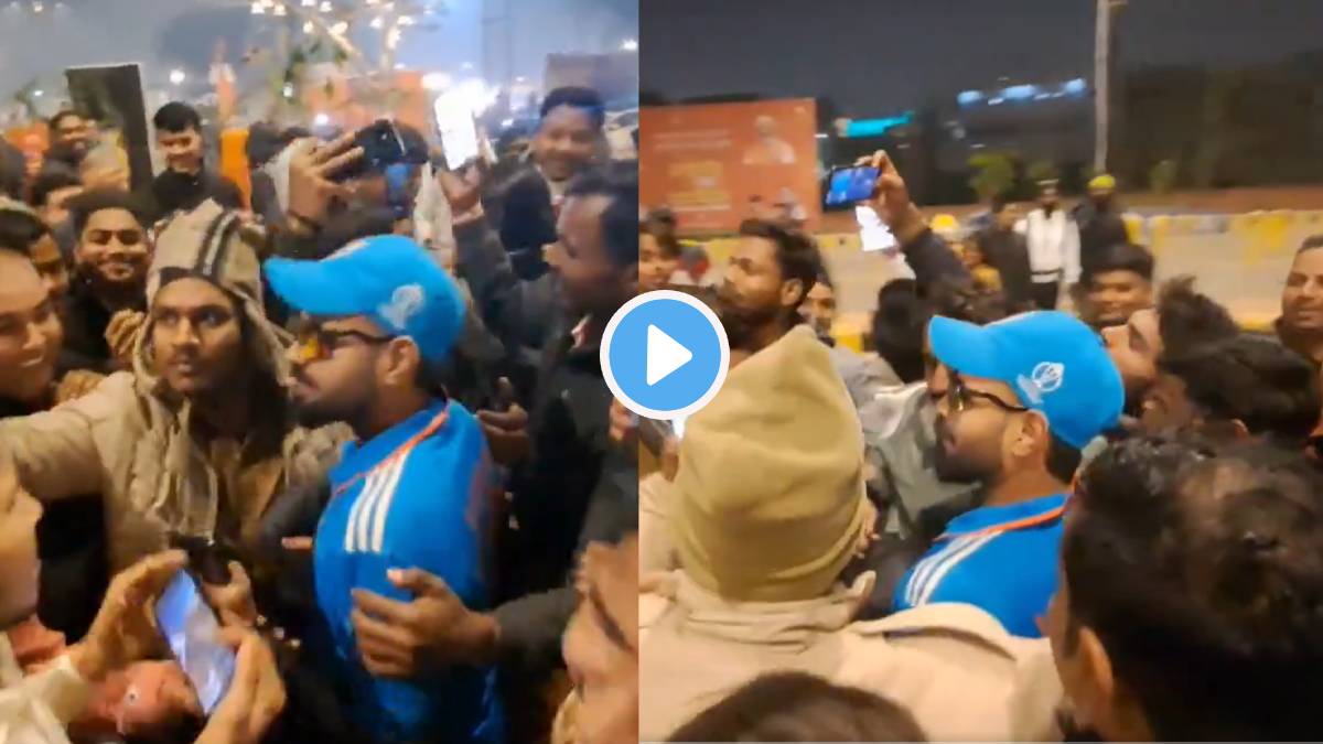 Virat Kohli's duplicate coming to Ayodhya wearing the team India jersey
