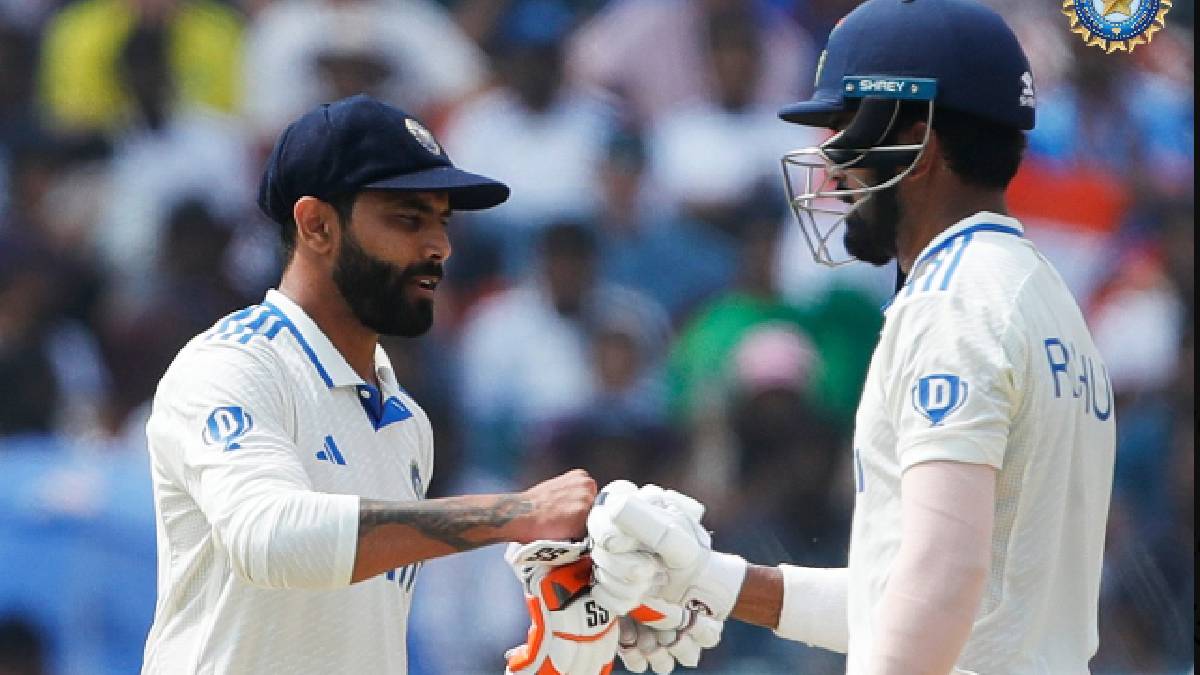 IND vs ENG : इंग्लंडविरुद्ध भारताने पहिल्या डावाच्या जोरावर घेतली १९० धावांची आघाडी, राहुलनंतर जडेजाचेही हुकले शतक