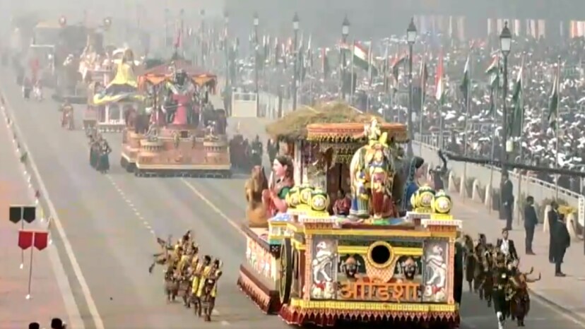 
Republic Day 2024 tableau Odisa