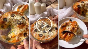 Pizza dhokla recipe viral video