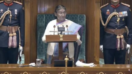 President Droupadi Murmu address in Parliament