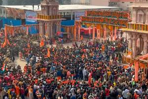 five lakh devotees visited the Ram temple