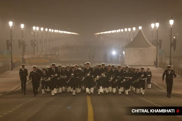 Republic Day parade rehearsals in Delhi