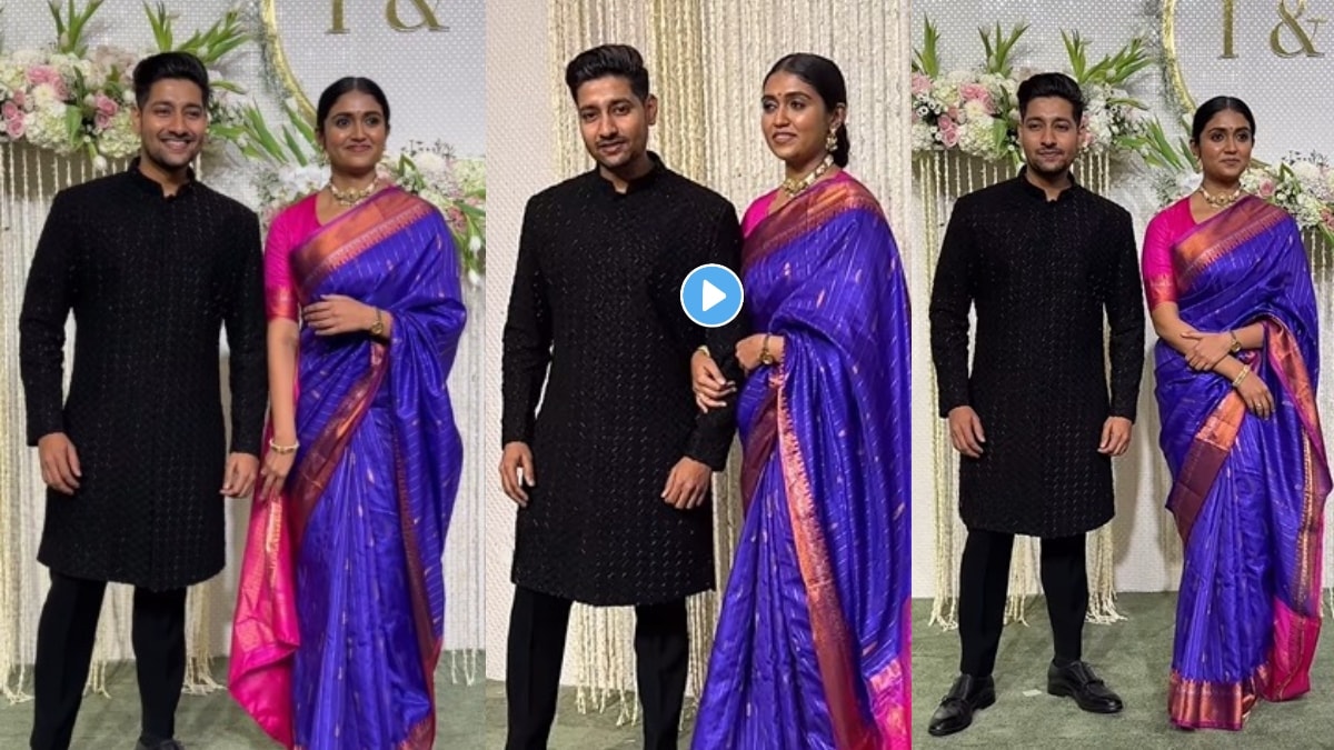 Rinku Rajguru Akash Thosar at Ira Khan Reception