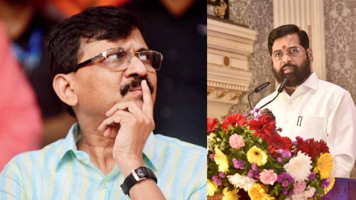 Sanjay raut on Eknath shinde