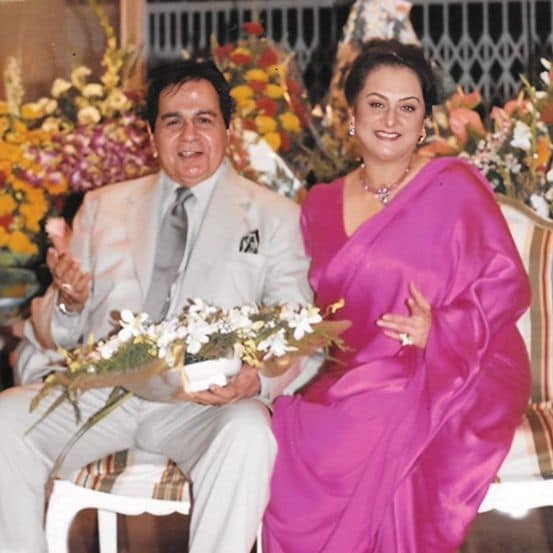 dilip kumar and saira banu 