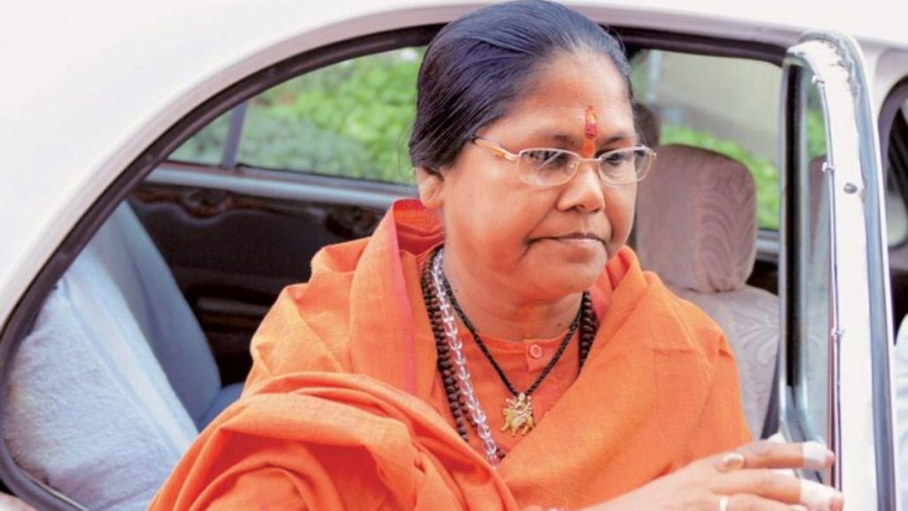 Union Minister of State Sadhvi Niranjan Jyoti