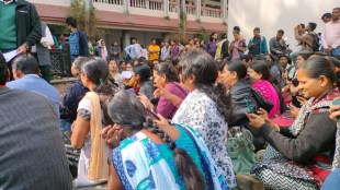 Protest students Nagpur PhD fellowship