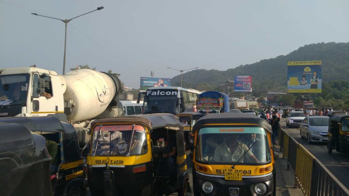 Truck drivers strike