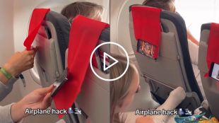 airplane hack watch the viral video