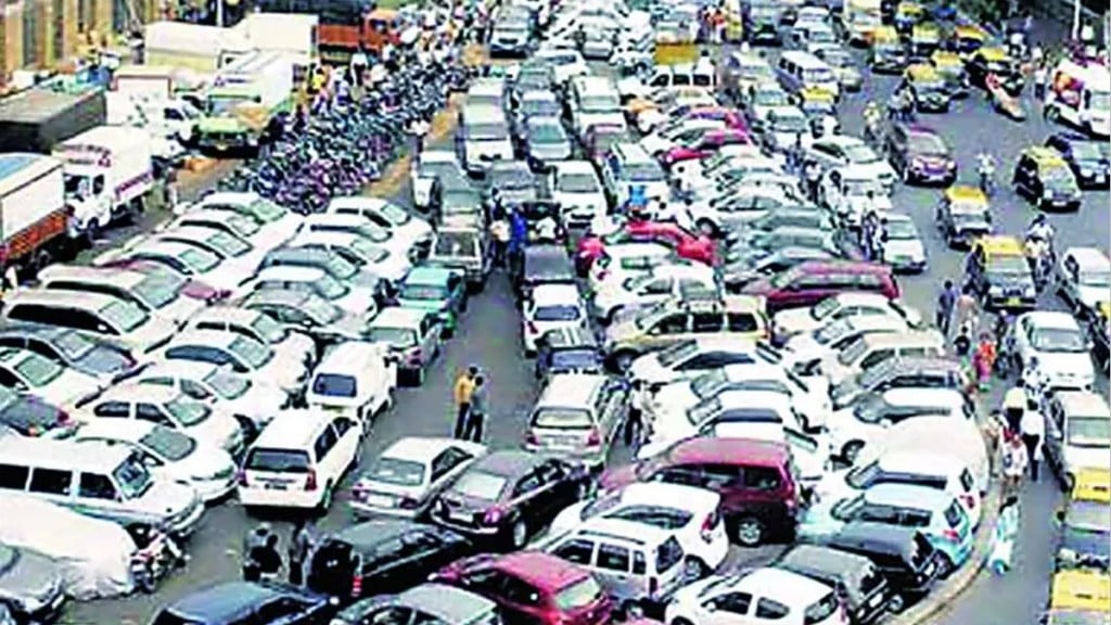 south mumbai parking latest news in marathi, free parking at mahatma jyotiba phule market news in marathi