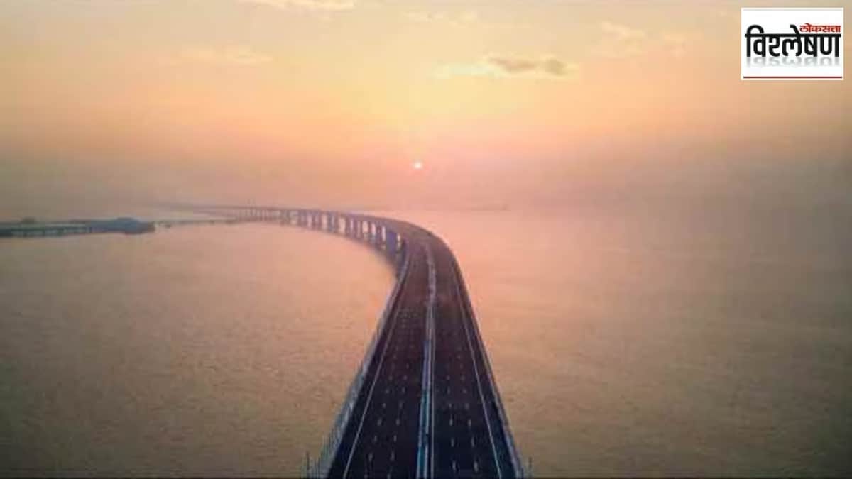atal setu sewri nhava sheva sea link news in marathi, sewri nhava sheva sea link news in marathi
