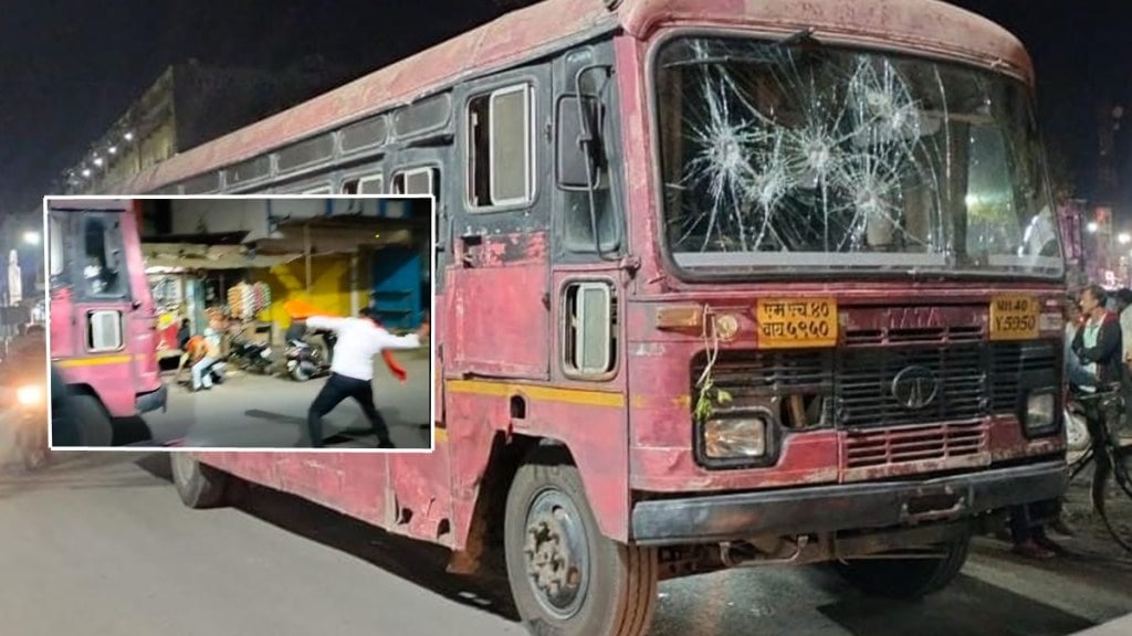 wardha stone pelting on buses news in marathi, shivsena uddhav thackeray wardha latest news in marathi