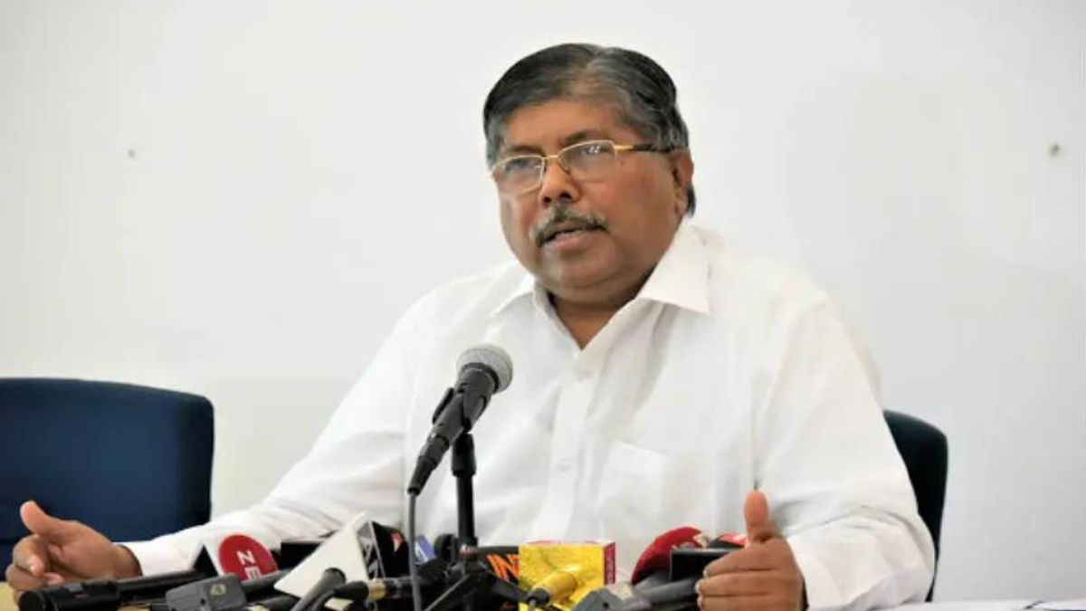 Chandrakant Patil should resign as minister sakal Maratha community demand in Kolhapur