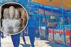 maharashtra maritime officers remove stores elephanta local vendors gharapuri uran