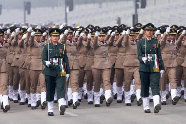  75th Republic Day parade rehearsals begin, all-women Delhi Police contingent to participate for first time (Image: PTI)