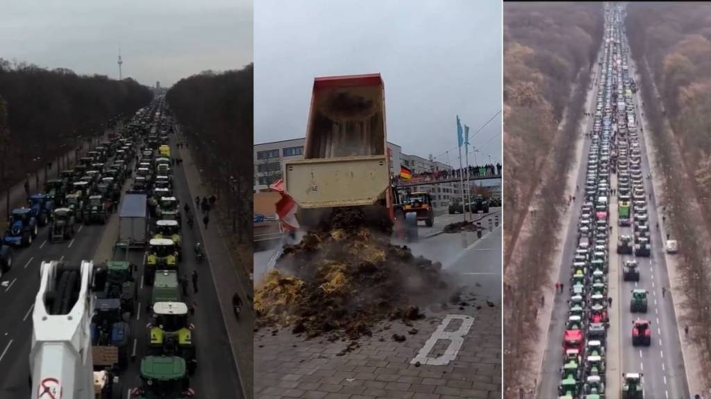 german farmers protest