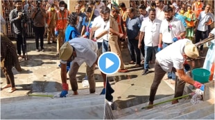 actor jackie shroff cleaned mumbai ram temple