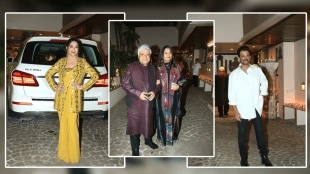 Javed Akhtar's birthday party
