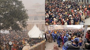 Massive Devotees flock to Ayodhya Ram Mandir as doors open after Prant Pratishtha