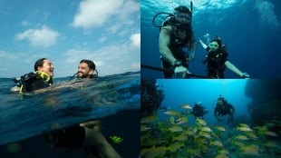 Sonakshi Sinha seen scuba diving with her rumored boyfriend Zaheer Iqbal in Andaman