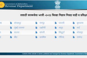 Maharashtra Talathi Final Result 2023 declared at mahabhumi.gov.in download selection list here