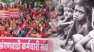 Anganwadi workers strike 58 lakh malnutrition children mumbai