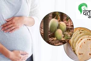 women health dr Kishore Atnurkar article advice for pregnant women to eat mango and flat millet flour bread
